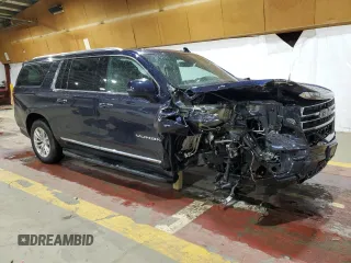 2024 GMC Yukon XL SLT z VIN 1GKS2GKD7RR229235, wystawiony jako Copart lot #56389855 z przebiegiem 19 125 mil mil oraz Szkoda całkowita • Salvage title. Historia ofert i sprzedaży dostępna na DreamBid. Obrazek 4.