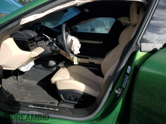 2020 Porsche Taycan Turbo with VIN WP0AC2Y10LSA72168, listed as a Copart auction lot 48013535 with 31,872 mi miles and Salvage title. Bid and sale history available at DreamBid. Image 7.