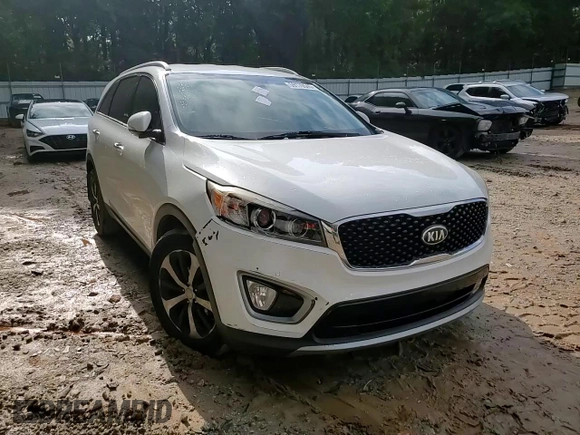 2016 Kia Sorento EX with VIN 5XYPH4A18GG041373, listed as a Copart auction lot 59170545 with 110,408 mi miles and Salvage title. Bid and sale history available at DreamBid. Image 14.