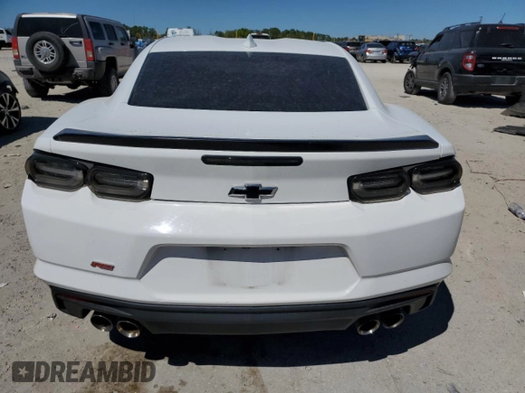 2021 Chevrolet Camaro 1SS with VIN 1G1FF1R73M0106245, listed as a Copart auction lot 53406335 with 82,454 mi miles and Salvage Title. Bid and sale history available at carsss.com. Image 6.