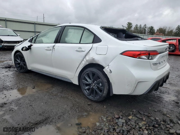 2024 Toyota Corolla Hybrid LE with VIN JTDBCMFE0R3060835, listed as a Copart auction lot 52871725 with 7,118 mi miles and Salvage Title. Bid and sale history available at carsss.com. Image 2.