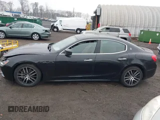 2017 Maserati Ghibli with VIN ZAM57XSA3H1197716, listed as a IAAI auction lot 41918916 with 47,779 mi miles. Bid and sale history available at carsss.com. Image 14.