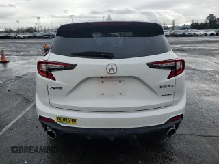 2021 Acura RDX w/A-Spec Package with VIN 5J8TC2H60ML010963, listed as a Copart auction lot 44307295 with 45,596 mi miles and Salvage Title. Bid and sale history available at carsss.com. Image 6.
