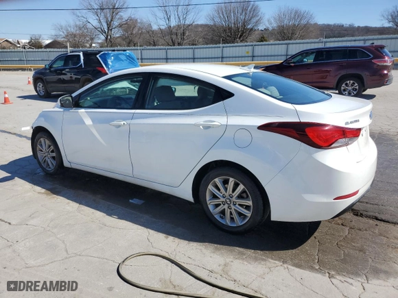 2014 Hyundai Elantra SE with VIN 5NPDH4AE4EH478833, listed as a Copart auction lot 47524965 with 111,726 mi miles and Salvage Title. Bid and sale history available at carsss.com. Image 2.