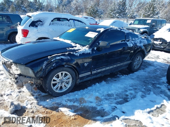2009 Ford Mustang with VIN 1ZVHT80N195136459, listed as a IAAI auction lot 41284704 with 157,676 mi miles and . Bid and sale history available at carsss.com. Image 17.