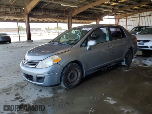 2011 Nissan Versa S with VIN 3N1BC1AP0BL360766, listed as a Copart auction lot 62177555 with 188,160 mi miles and Salvage title. Bid and sale history available at DreamBid. Image 1.