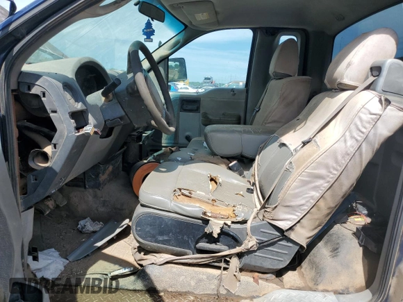 2007 Ford F-150 XL with VIN 1FTRF12247NA02924, listed as a Copart auction lot 58203315 with Not provided miles and Clean title. Bid and sale history available at DreamBid. Image 7.