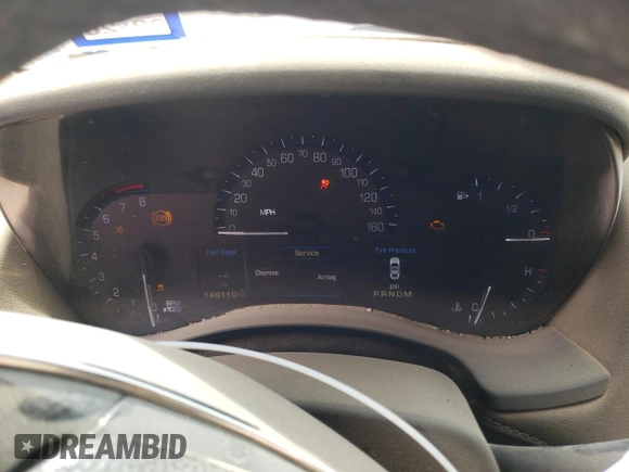 2014 Cadillac ATS Luxury RWD with VIN 1G6AB5RX3E0156135, listed as a Copart auction lot 49299385 with 149,110 mi miles and Salvage title. Bid and sale history available at DreamBid. Image 9.