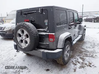 2017 Jeep Wrangler Unlimited Sahara with VIN 1C4BJWEG4HL591149, listed as a IAAI auction lot 41542157 with 70,630 mi miles. Bid and sale history available at carsss.com. Image 4.