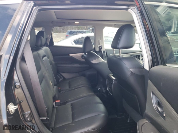 2017 Nissan Murano SL with VIN 5N1AZ2MH2HN169341, listed as a Copart auction lot 47992725 with 50,654 mi miles and Salvage Title. Bid and sale history available at carsss.com. Image 11.