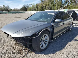 2015 Audi A8 L 3.0T with VIN WAU3GAFD8FN040523, listed as a Copart auction lot 46317255 with 0 mi miles and Clean Title. Bid and sale history available at carsss.com. Image 1.