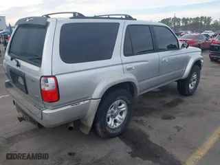 2001 Toyota 4Runner SR5 with VIN JT3GN86R410210918, listed as a IAAI auction lot 41607086 with 267,219 mi miles. Bid and sale history available at carsss.com. Image 4.