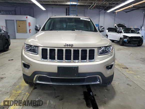 2014 Jeep Grand Cherokee Limited z VIN 1C4RJFBG1EC148908, wystawiony jako Copart lot #54311675 z przebiegiem 90 886 mil mil oraz Szkoda całkowita • Salvage title. Historia ofert i sprzedaży dostępna na DreamBid. Obrazek 5.