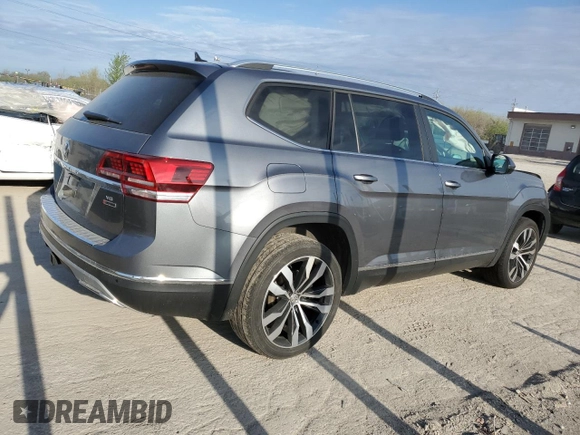 2020 Volkswagen Atlas SEL z VIN 1V2MR2CA6LC505095, wystawiony jako Copart lot #54224555 z przebiegiem 65 529 mil mil oraz Szkoda całkowita • Salvage title. Historia ofert i sprzedaży dostępna na DreamBid. Obrazek 3.