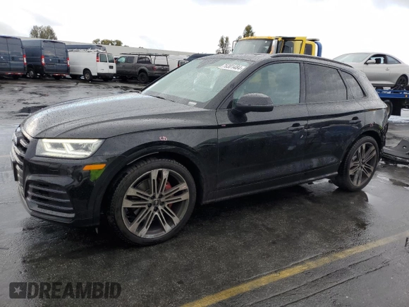 2019 Audi SQ5 Premium Plus with VIN WA1B4AFY8K2022409, listed as a Copart auction lot 76301484 with 64,893 mi miles and Salvage Title. Bid and sale history available at DreamBid. Image 1.