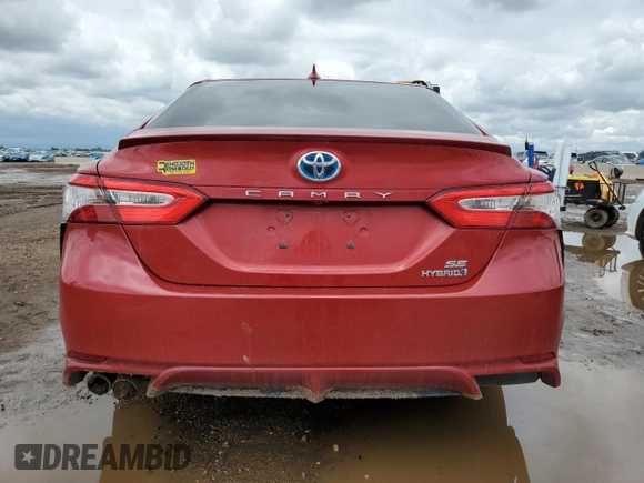 2019 Toyota Camry Hybrid LE z VIN 4T1B21HK6KU012093, wystawiony jako Copart lot #58388245 z przebiegiem 87 368 mil mil oraz Szkoda całkowita • Salvage title. Historia ofert i sprzedaży dostępna na DreamBid. Obrazek 6.
