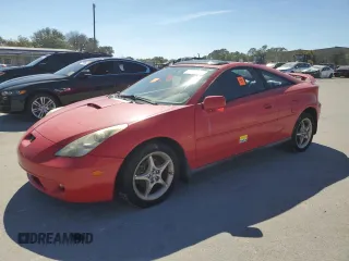 2001 Toyota Celica GTS with VIN JTDDY32T910051985, listed as a Copart auction lot 77698054 with 158,140 mi miles and Salvage Title. Bid and sale history available at carsss.com. Image 1.