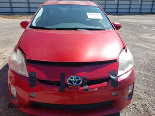 2011 Toyota Prius I with VIN JTDKN3DU3B1401810, listed as a IAAI auction lot 42041872 with 185,382 mi miles. Bid and sale history available at carsss.com. Image 6.