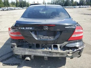 2003 Mercedes-Benz CLK-Class 3.2L with VIN WDBTJ65J53F049161, listed as a Copart auction lot 52957595 with 211,430 mi miles and Salvage Title. Bid and sale history available at carsss.com. Image 6.