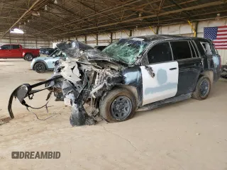2020 Chevrolet Tahoe Commercial с VIN 1GNSKDEC3LR262003, выставлен на аукционе Copart как лот 55430505 с пробегом Не указан миль и Списание • Salvage title. История ставок и продаж доступна на DreamBid. Изображение 1.