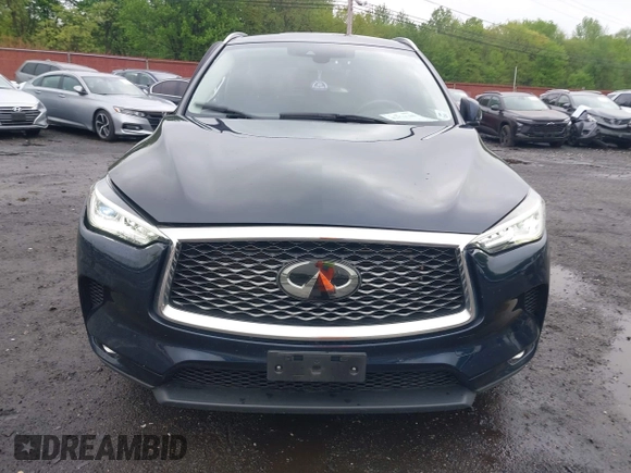 2020 Infiniti QX50 Luxe with VIN 3PCAJ5M3XLF107050, listed as a IAAI auction lot 42176146 with 54,347 mi miles and . Bid and sale history available at DreamBid. Image 12.