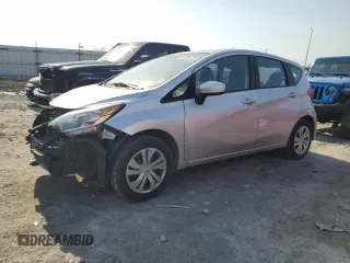 2017 Nissan Note S Plus with VIN 3N1CE2CP7HL371046, listed as a Copart auction lot 49084735 with 112,768 mi miles and Salvage title. Bid and sale history available at DreamBid. Image 1.