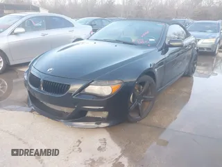 2006 BMW 6 Series 650Ci with VIN WBAEK13486CN78632, listed as a IAAI auction lot 41474221 with 126,378 mi miles. Bid and sale history available at carsss.com. Image 2.