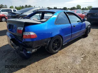 1994 Honda Civic z VIN 2HGEJ1127RH547995, wystawiony jako Copart lot #60633024 z przebiegiem 229 906 mil mil oraz Szkody całkowita. Historia ofert i sprzedaży dostępna na DreamBid. Obrazek 3.