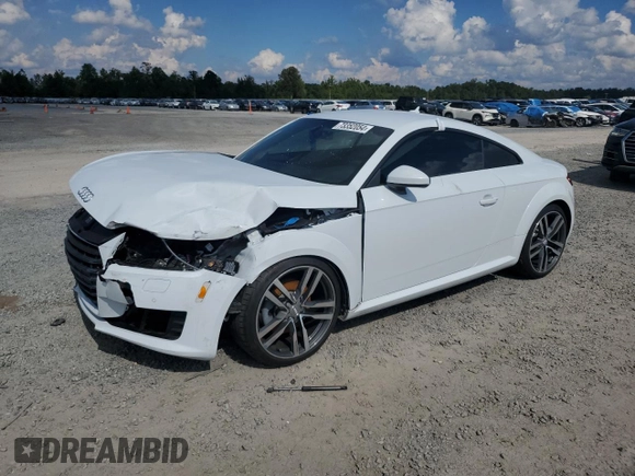 2017 Audi TT z VIN TRUC5AFV8H1000542, wystawiony jako Copart lot #73352054 z przebiegiem 27 303 mil mil oraz Szkoda całkowita • Salvage title. Historia ofert i sprzedaży dostępna na DreamBid. Obrazek 1.