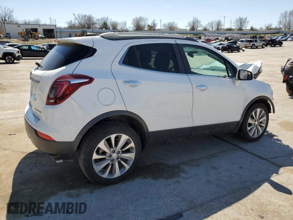 2019 Buick Encore Preferred with VIN KL4CJASB0KB704151, listed as a Copart auction lot 49105765 with Not Provided miles and Salvage Title. Bid and sale history available at carsss.com. Image 3.