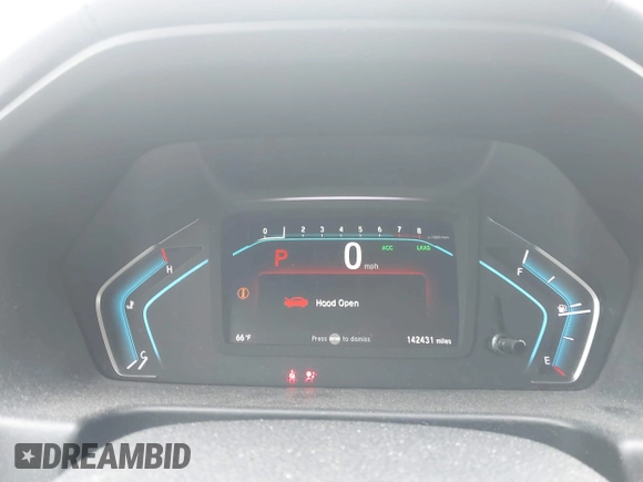2019 Honda Odyssey EX with VIN 5FNRL6H53KB129212, listed as a IAAI auction lot 42474440 with 142,431 mi miles and . Bid and sale history available at DreamBid. Image 7.