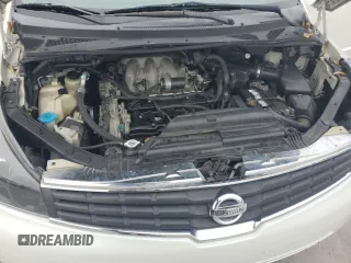 2008 Nissan Quest SL with VIN 5N1BV28U98N108155, listed as a Copart auction lot 45585015 with 182,082 mi miles and Clean Title. Bid and sale history available at carsss.com. Image 12.