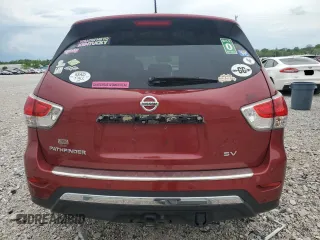 2016 Nissan Pathfinder SV with VIN 5N1AR2MM9GC662053, listed as a Copart auction lot 55473025 with 161,150 mi miles and Salvage title. Bid and sale history available at DreamBid. Image 6.