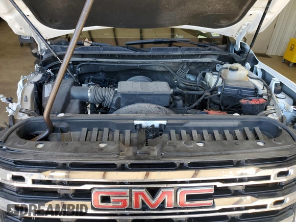2021 GMC Sierra 1500 with VIN 1GT48ME7XMF253322, listed as a Copart auction lot 73474824 with 130,263 mi miles and Salvage Title. Bid and sale history available at DreamBid. Image 11.