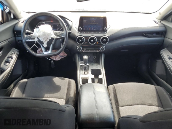 2021 Nissan Sentra SV with VIN 3N1AB8CV6MY222500, listed as a Copart auction lot 57531395 with 80,129 mi miles and Salvage title. Bid and sale history available at DreamBid. Image 8.
