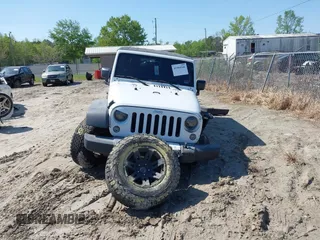 2015 Jeep Wrangler Unlimited Willys Wheeler with VIN 1C4BJWDG0FL546000, listed as a IAAI auction lot 41984566 with 112,742 mi miles and . Bid and sale history available at DreamBid. Image 12.