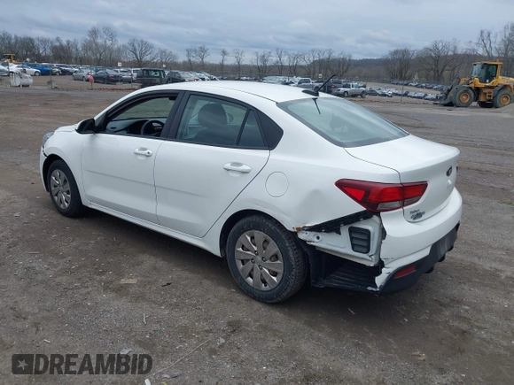 2018 Kia Rio LX with VIN 3KPA24AB2JE095126, listed as a IAAI auction lot 41954261 with 50,590 mi miles. Bid and sale history available at carsss.com. Image 3.