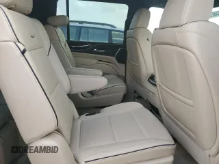 2023 Cadillac Escalade ESV 4WD Premium Luxury with VIN 1GYS4KKL8PR504649, listed as a Copart auction lot 49773625 with 15,046 mi miles and Salvage Title. Bid and sale history available at carsss.com. Image 11.