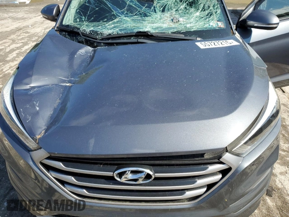 2017 Hyundai Tucson Limited z VIN KM8J3CA25HU391188, wystawiony jako Copart lot #55727215 z przebiegiem 56 616 mil mil oraz Szkoda całkowita • Salvage title. Historia ofert i sprzedaży dostępna na DreamBid. Obrazek 12.