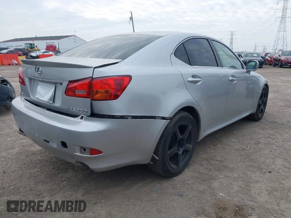 2006 Lexus IS 250 with VIN JTHCK262665006892, listed as a IAAI auction lot 41695517 with 197,821 mi miles and . Bid and sale history available at DreamBid. Image 4.