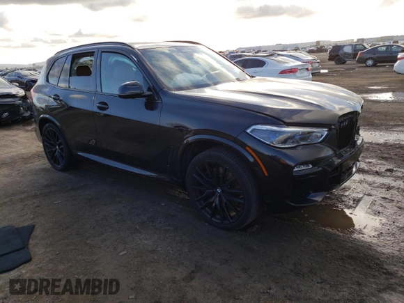 2021 BMW X5 M50i with VIN 5UXJU4C06M9H23429, listed as a Copart auction lot 37866833 with 0 mi miles. Bid and sale history available at carsss.com. Image 4.
