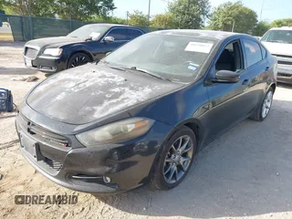 2013 Dodge Dart SXT with VIN 1C3CDFBA5DD345599, listed as a IAAI auction lot 40198022 with 163,910 mi miles and . Bid and sale history available at carsss.com. Image 2.