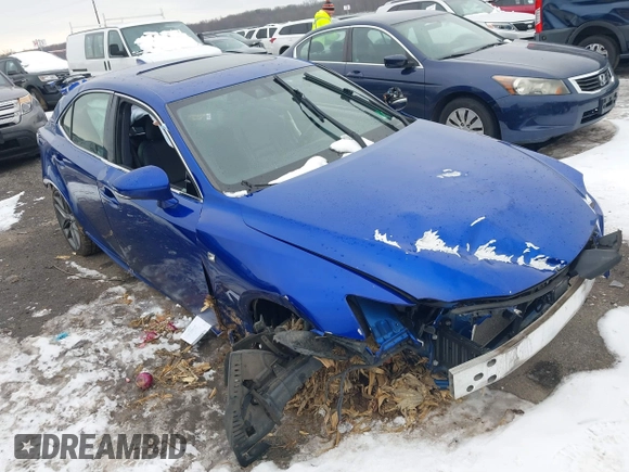 2016 Lexus IS 350 with VIN JTHCE1D26G5012388, listed as a IAAI auction lot 41298093 with 83,691 mi miles and . Bid and sale history available at DreamBid. Image 1.