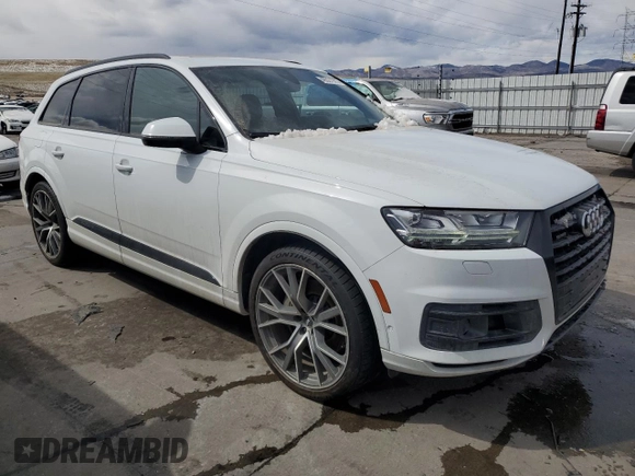 2019 Audi Q7 Prestige with VIN WA1VAAF72KD018406, listed as a Copart auction lot 49321975 with 134,333 mi miles and Salvage Title. Bid and sale history available at carsss.com. Image 4.
