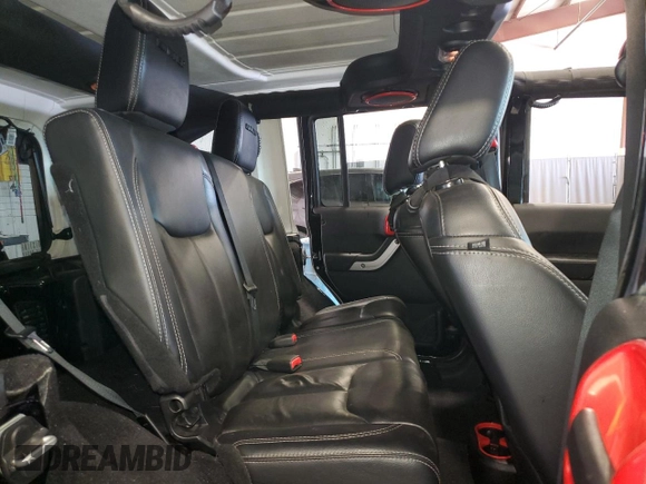 2014 Jeep Wrangler Unlimited Rubicon X with VIN 1C4HJWFG6EL191369, listed as a Copart auction lot 55748165 with 151,522 mi miles and Salvage title. Bid and sale history available at DreamBid. Image 10.
