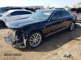 2018 Cadillac CT6 Luxury AWD with VIN 1G6KD5RS9JU153925, listed as a Copart auction lot 71733304 with 118,237 mi miles and Salvage Title. Bid and sale history available at carsss.com. Image 1.