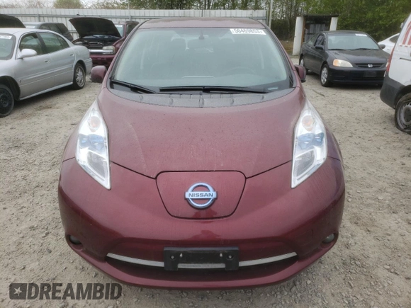 2016 Nissan LEAF S with VIN 1N4BZ0CP8GC314324, listed as a Copart auction lot 50469853 with 28,235 mi miles. Bid and sale history available at carsss.com. Image 5.
