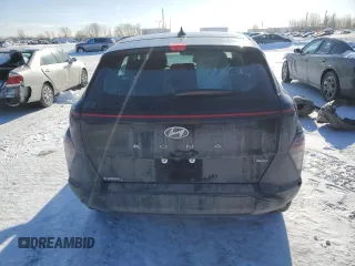 2024 Hyundai Kona SE with VIN KM8HACAB0RU163640, listed as a Copart auction lot 45955085 with 12,445 mi miles and Salvage Title. Bid and sale history available at carsss.com. Image 6.