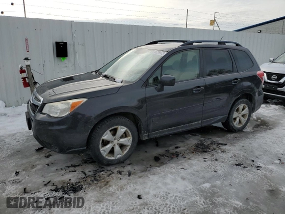 2014 Subaru Forester 2.5i Premium with VIN JF2SJACC5EG526948, listed as a Copart auction lot 46728975 with 188,454 mi miles and Clean Title. Bid and sale history available at carsss.com. Image 1.