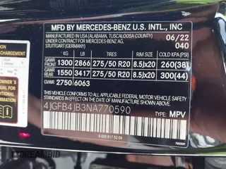 2022 Mercedes-Benz GLE 350 z VIN 4JGFB4JB3NA770590, wystawiony jako IAAI lot #42264537 z przebiegiem 18 351 mil mil oraz . Historia ofert i sprzedaży dostępna na DreamBid. Obrazek 9.